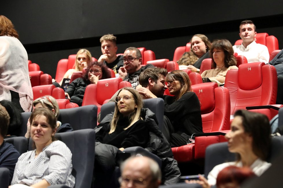 Marek Němec na premiéře filmu Za vším hledej ženu