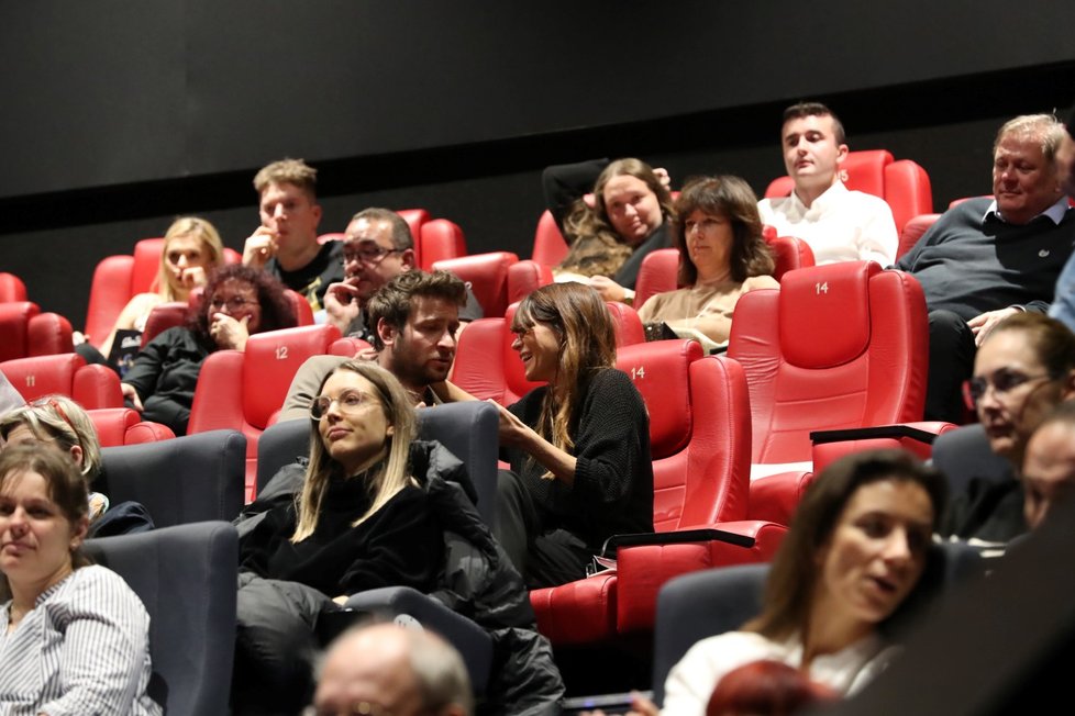 Marek Němec na premiéře filmu Za vším hledej ženu