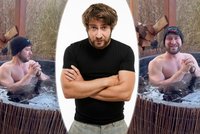 První letošní otužování: »Odpanění« Marka Němce