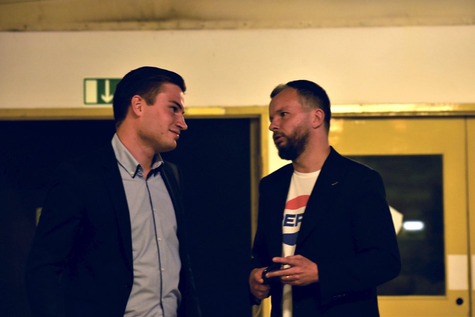 Marketingový expert ANO Marek Prchal (vpravo) je rovněž ve štábu strany