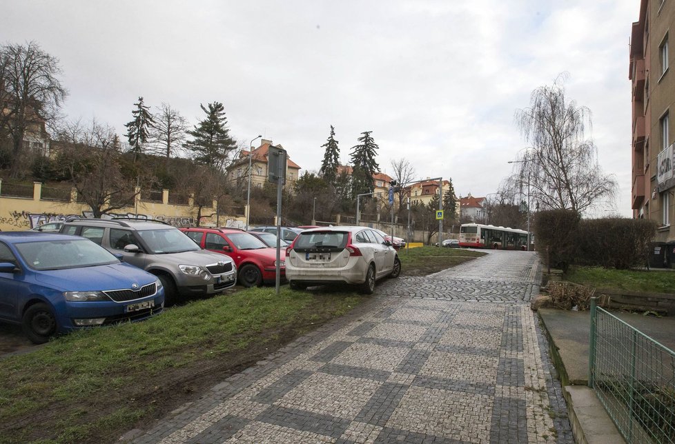 Marek Taclík zaparkoval rovnou na trávníku před domem.