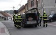 Pohřeb tragicky zemřelého dobrovolného hasiče Marka Vrby v Koryčanech. 