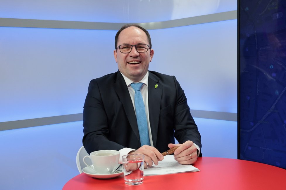 Ministr zemědělství Marek Výborný (KDU-ČSL) byl hostem pořadu Epicentrum na Blesk.cz (17. 1. 2024)
