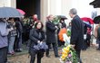 Bývalý šéf KDU-ČSL Pavel Bělobrádek na pohřbu Markéty Výborné, manželky současného předsedy lidovců (5.10.2019)