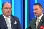 Marek Výborný (KDU-ČSL) a Radim Fiala (SPD) v Partii (15. 10. 2023).