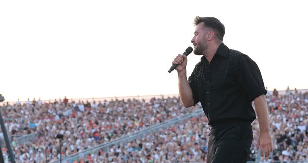 Koncert Marka Ztraceného na Letné