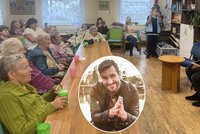 Marek Ztracený má srdce na pravém místě: Dělal Ježíška v Alzheimer centru!