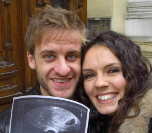 S manželkou Lucií se letos hokejista Jan Marek pochlubil ultrazvukovým snímkem. V červenci se jim narodil vytoužený syn Honzík.