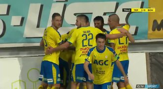 SESTŘIH: Teplice - Bohemians 1:0. Další gól Mareše zařídil výhru