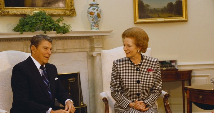 S někdejším americkým prezidentem Ronaldem Reaganem