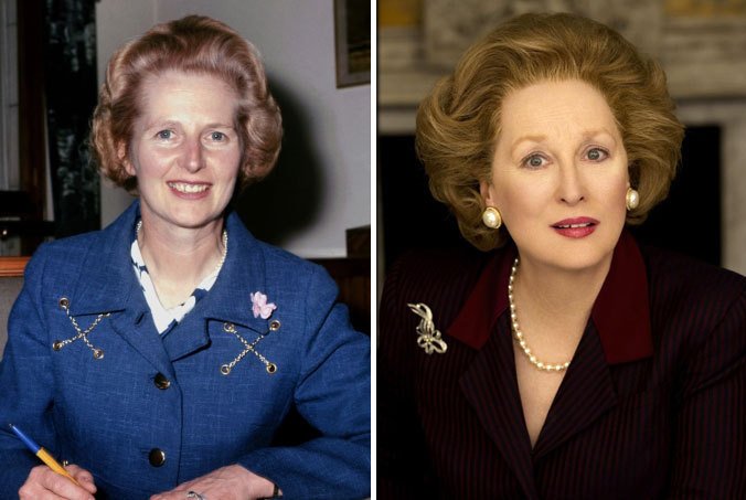 Margaret Thatcher a Meryl Streep - neuvěřitelná podoba!