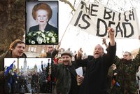 Ta d*vka je mrtvá, oslavovali Britové smrt Thatcherové (†87)