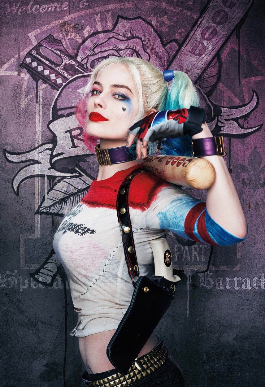 Margot Robbie jako Harley Quinn