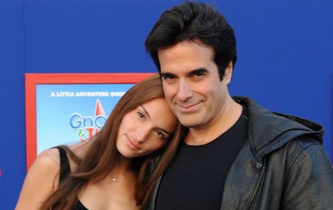 Mária a David. Zamilovaný českoamerický pár na lednové premiéře ﬁlmu Gnomeo a Juliet v Los Angeles.