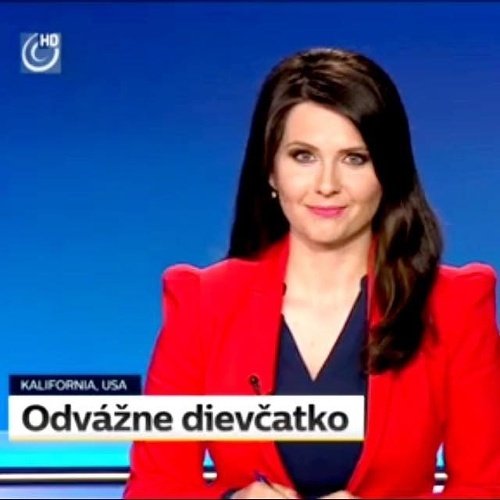 Moderátorka TV Joj Mária Ölvedyová