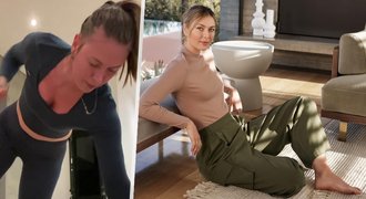 Šarapovová se ukázala v akci: Sexy mamina! Šarapovová se ukázala v akci: Sexy mamina!
