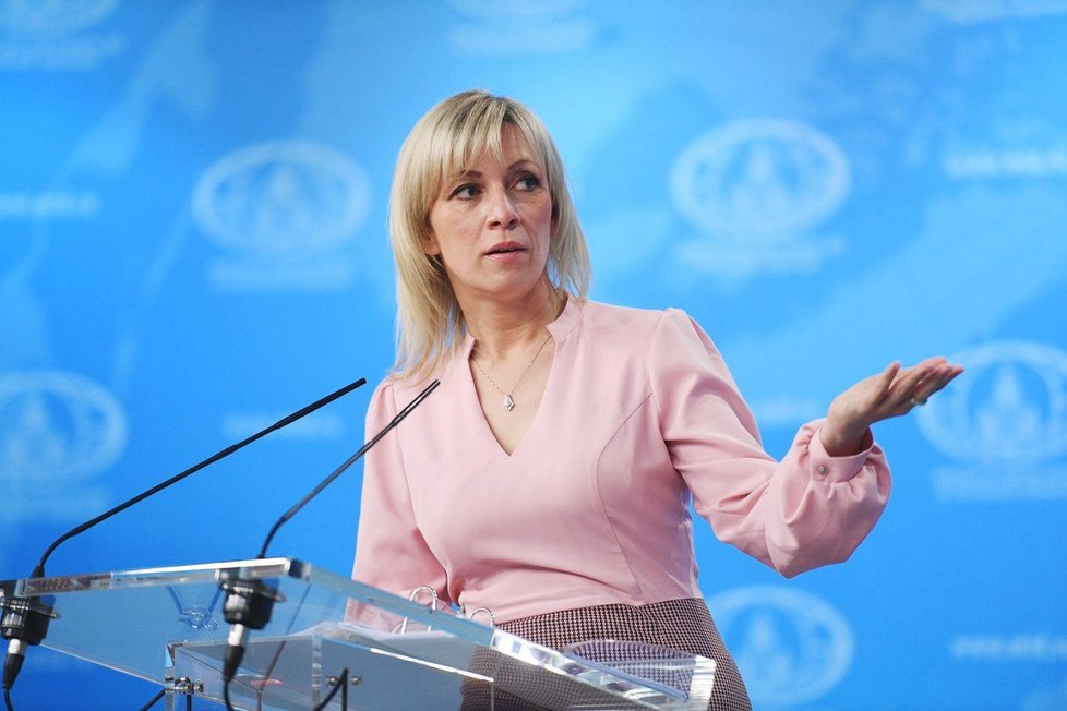 Mluvčí ruského ministerstva zahraničí a diplomatka Maria Zacharovová