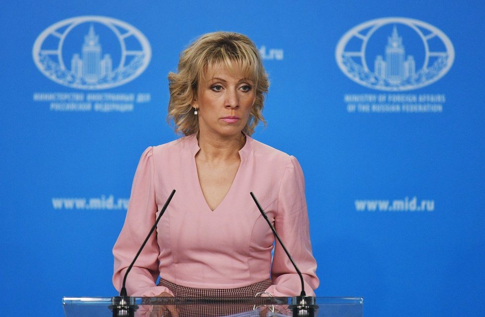 Mluvčí ruského ministerstva zahraničí a diplomatka Maria Zacharovová
