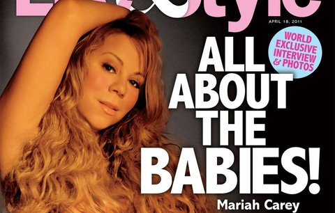 Mariah Carey čeká dvojčata! Nafotila s nimi akty