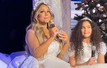 Královna Vánoc Mariah Careyová: Premiérový duet s dcerkou ( 11)!