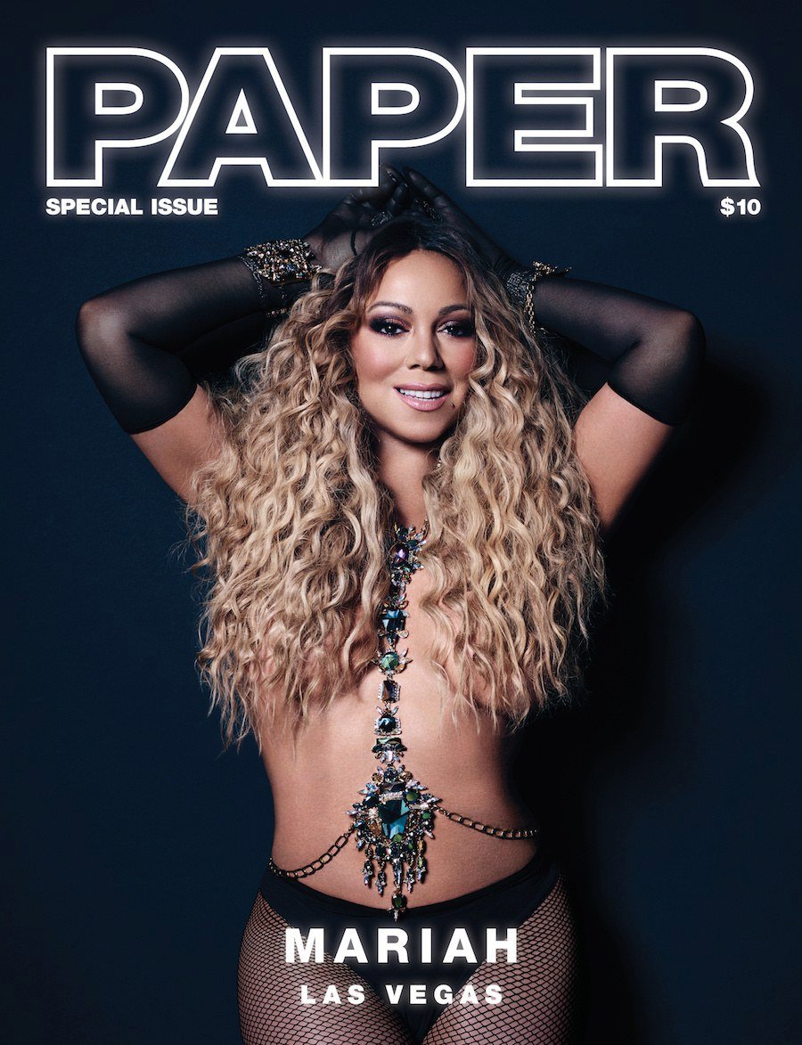 2017: Mariah Carey, verze „photoshop“.