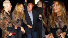 Mariah Carey se zpila pod obraz na dětské párty.