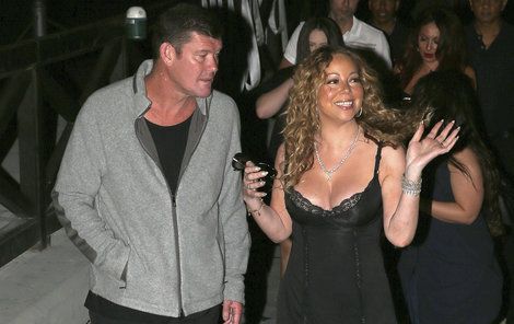 Mariah Carey se svým posledním snoubencem.