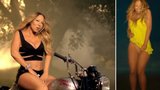 Zpěvačka Mariah Carey: Sexy jízda v latexu