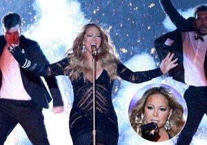 Zpěvačka Mariah Carey své fandy zklamala, neodzpívala jedinou píseň čistě.