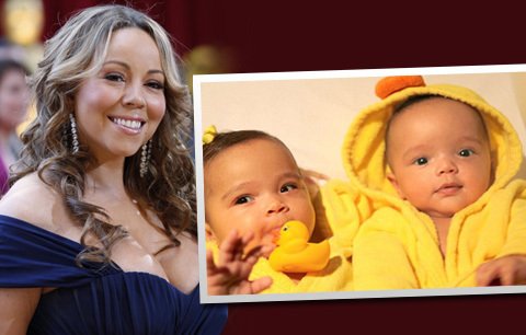 Tohle jsou roztomilá dvojčata Mariah Carey