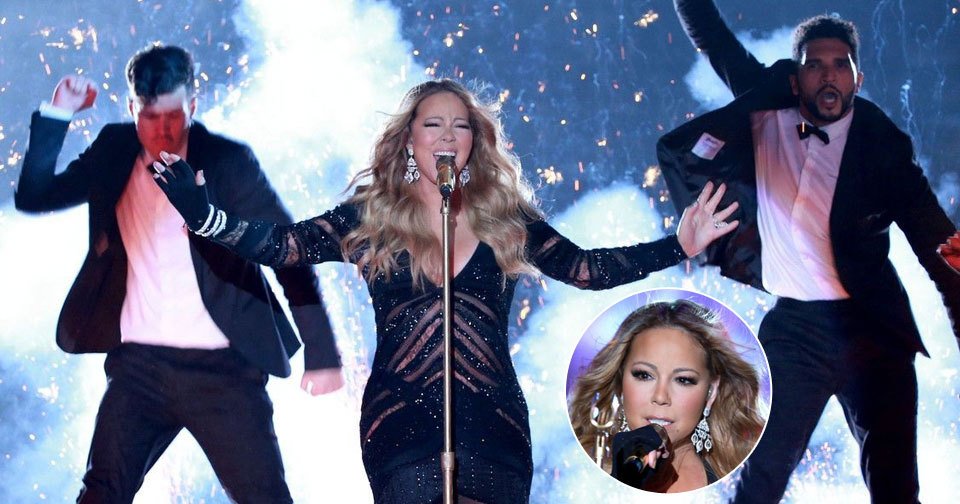 Zpěvačka Mariah Carey své fandy zklamala, neodzpívala jedinou píseň čistě.