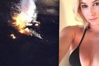Krásná modelka (†23) zahynula při pádu letadla: Před smrtí sdílela šokující video