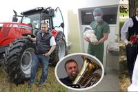 Exministr z traktoru: Jurečka řídí farmu i velkou rodinu. S manželkou učitelkou má 5 synů