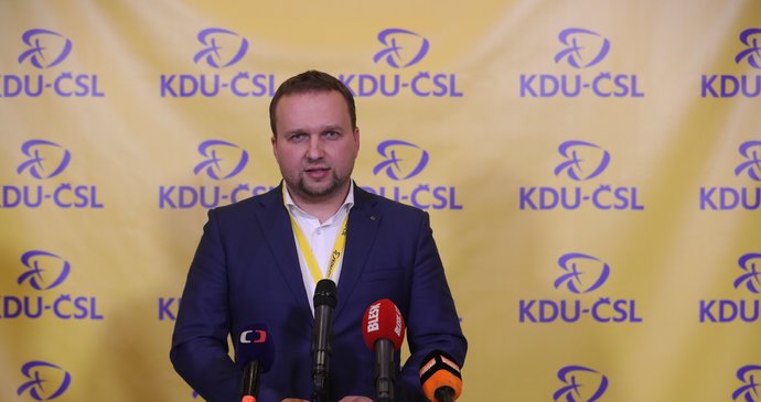 Šéf KDU-ČSL Marian Jurečka