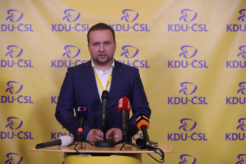 Ministr práce a sociálních věcí Marian Jurečka (KDU-ČSL)