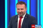 Marian Jurečka (KDU-ČSL) v Partii na CNN Prima News (14. 11. 2021)