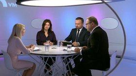 Diskuze Mariana Jurečky (KDU-ČSL), Jany Maláčové (ČSSD) a Lucie Šafránkové (SPD) v pořadu Otázky Václava Moravce (21.5.2023)