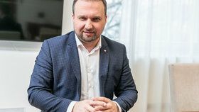 Marian Jurečka (KDU-ČSL) během rozhovoru pro Blesk (březen 2022)