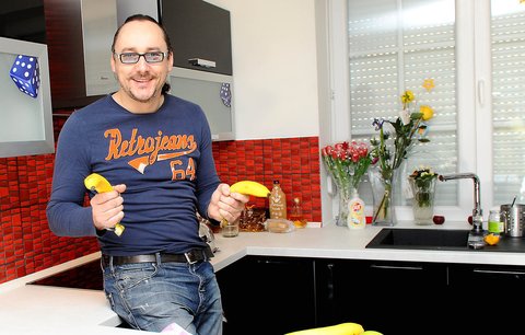 Na návštěvě u Mariána Vojtka: Zkuste jeho recept na čokoládový dortík