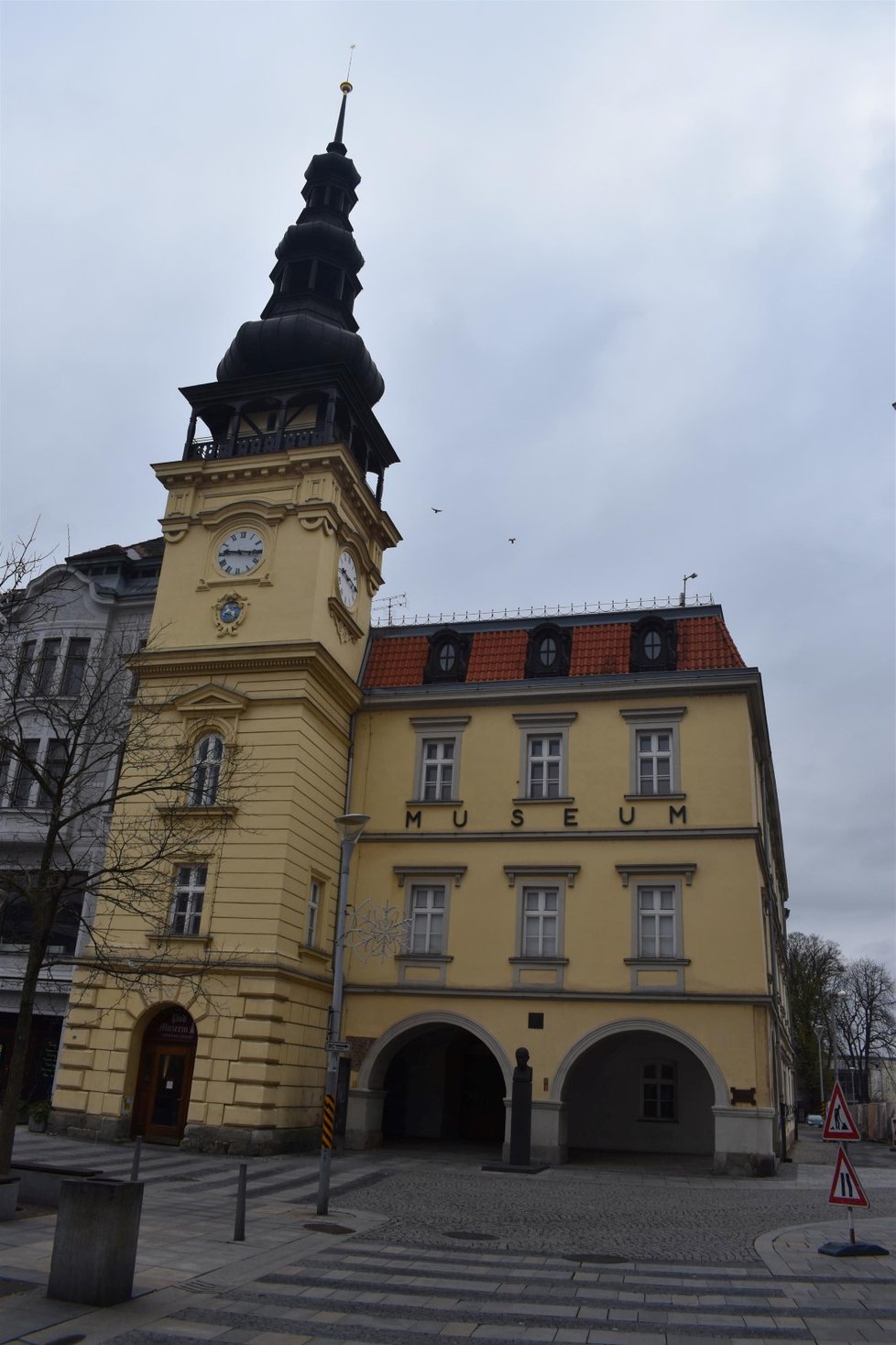 Dnešní Ostravské muzeum, dříve radnice Moravské Ostravy.