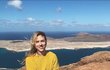 Mariana Prachařová si užívá dovolenou na Lanzarote