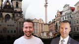 »Pornosloup« na Staromáku? Pirátský místostarosta na něm chce souložící sochy. „Pak to bude mít hodnotu,“ myslí si