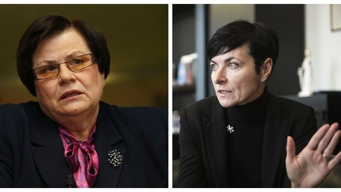 Marie Benešová a Lenka Bradáčová se přou o to, zda je vhodná účast soudců ve výběrových komisích na místa vedoucích státních zástupců.