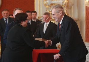 Marie Benešová se stala novou ministryní spravedlnosti 30.4.2019