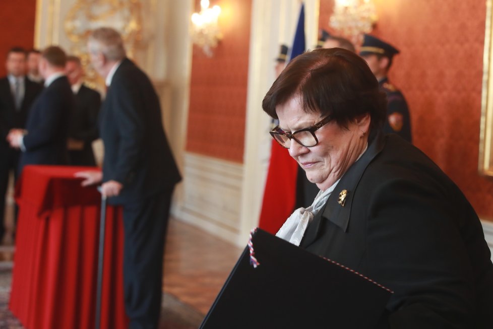 Marie Benešová se stala novou ministryní spravedlnosti. (30.4.2019)