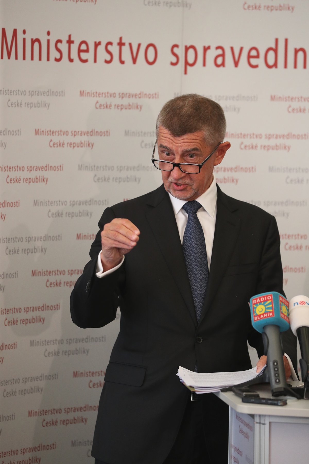 Marii Benešovou uvedl do úřadu ministryně spravedlnosti premiér Andrej Babiš (30.4.2019)