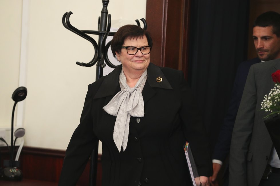 Marie Benešová (65, ministryně spravedlnosti)