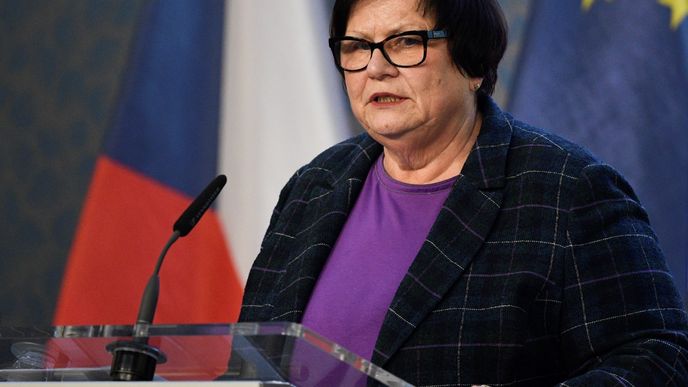 Ministryně spravedlnosti Marie Benešová