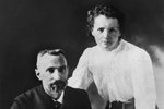 Marie Curie-Skłodowská s manželem Pierrem