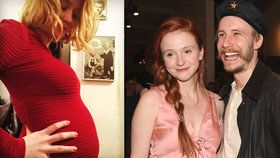Herečka Marie Doležalová je těhotná! Radostnou zprávu tajila 5 měsíců.